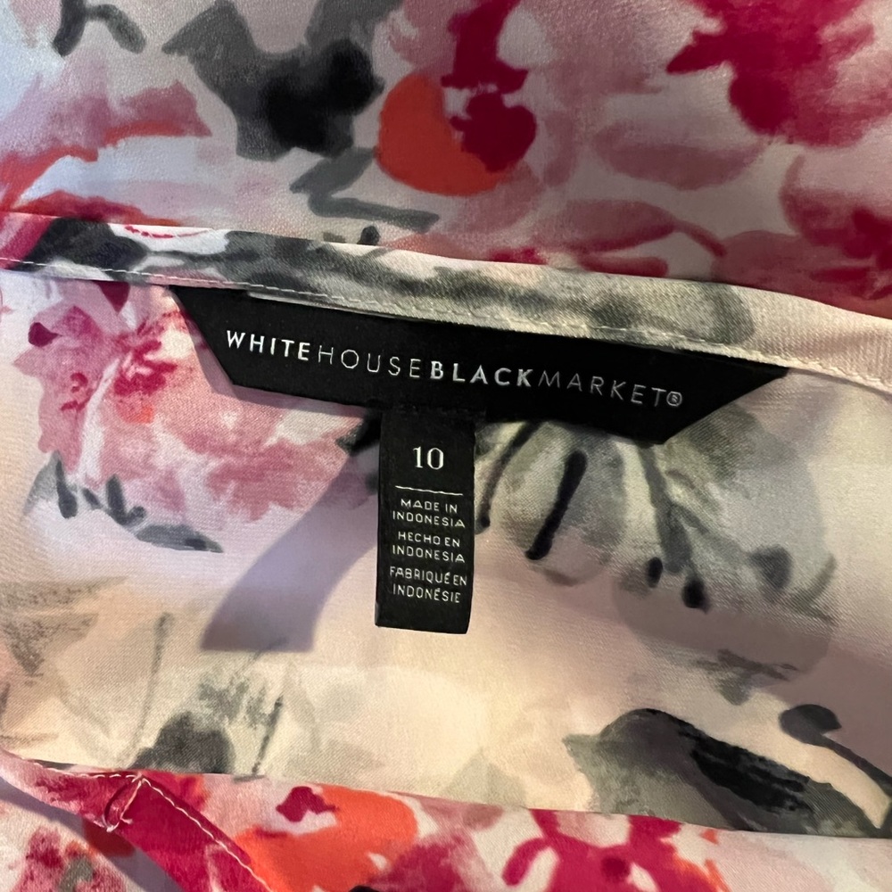 WHBM blouse with matching camisole - Picture 7 of 7